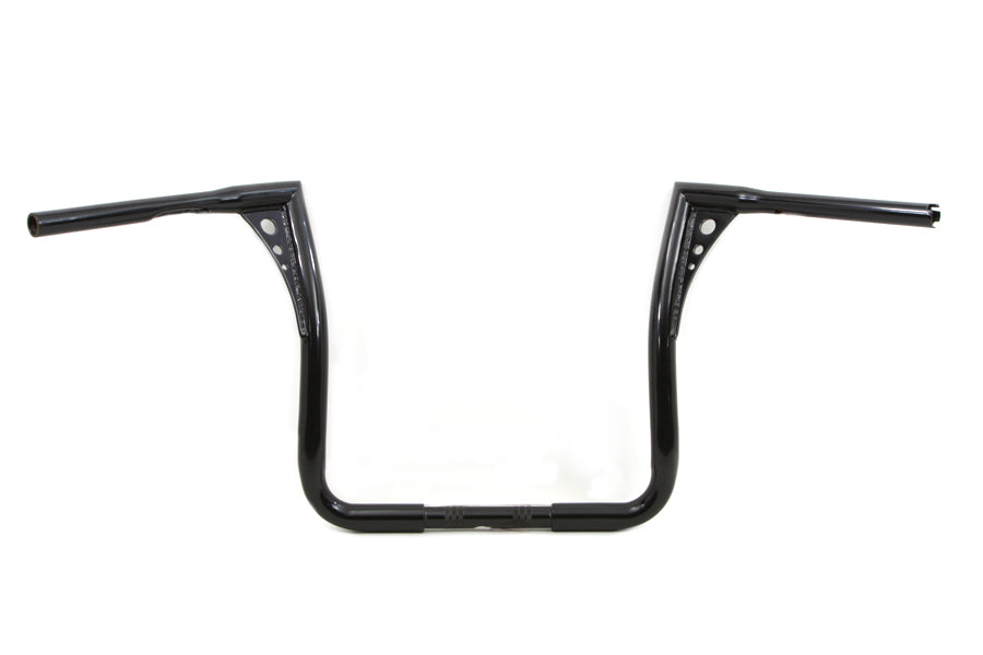 MCM 15 inch Z-Bar Handlebar with Indents for Harley Davidson FLT Models (Part #20117N)