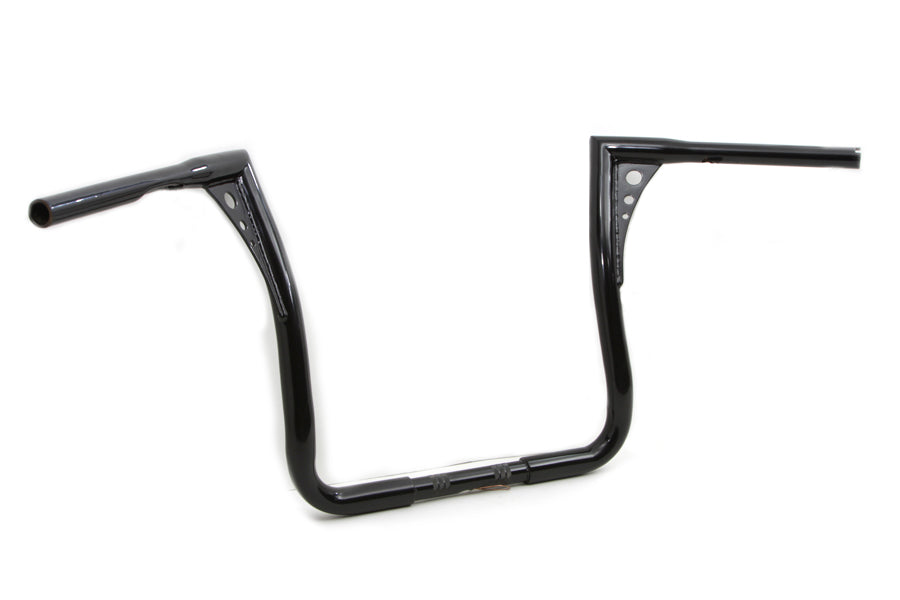 MCM 15 inch Z-Bar Handlebar with Indents for Harley Davidson FLT Models (Part #20117N)