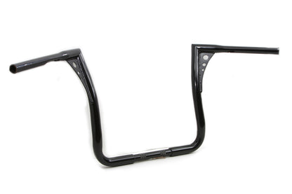 MCM 15 inch Z-Bar Handlebar with Indents for Harley Davidson FLT Models (Part #20117N)