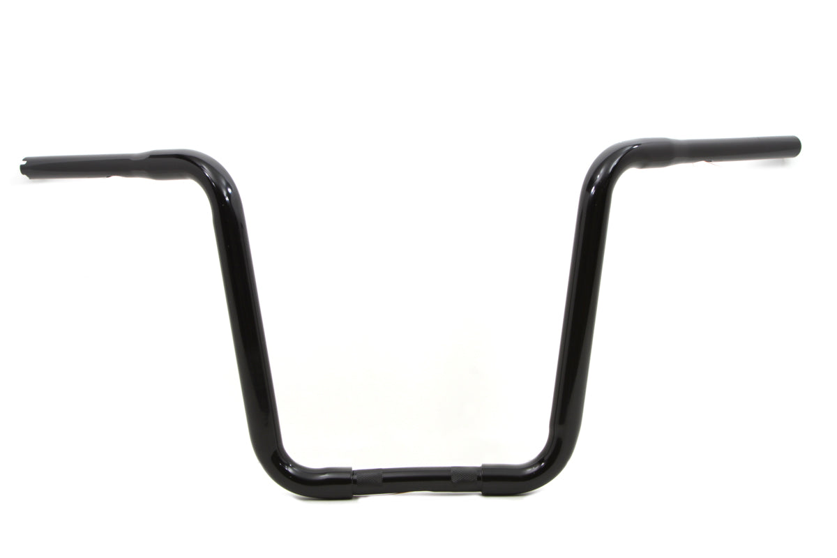 MCM Part 20091 Narrow Body Ape Hanger Handlebar With Indents for Harley Davidson FLT (2008-2017)
