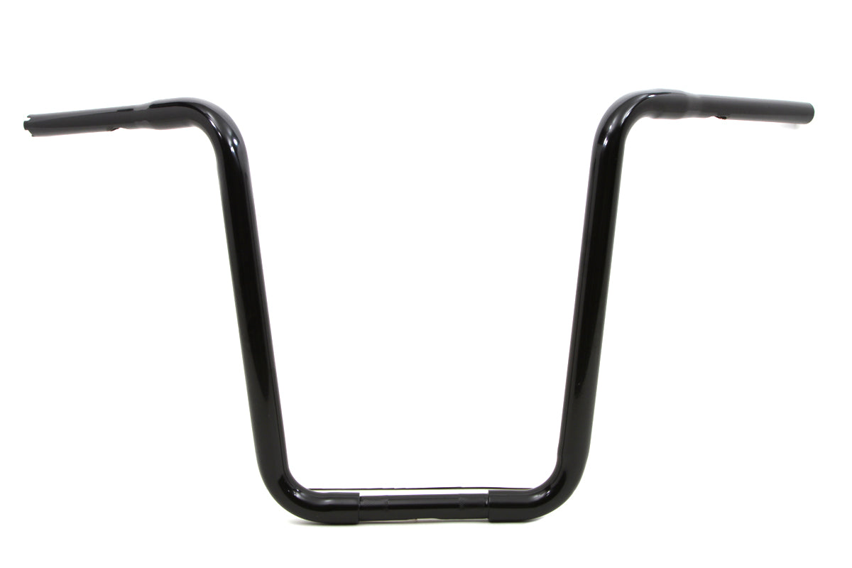 MCM Narrow Body Ape Hanger Handlebar with Indents for Harley Davidson FLT (Part #20093)