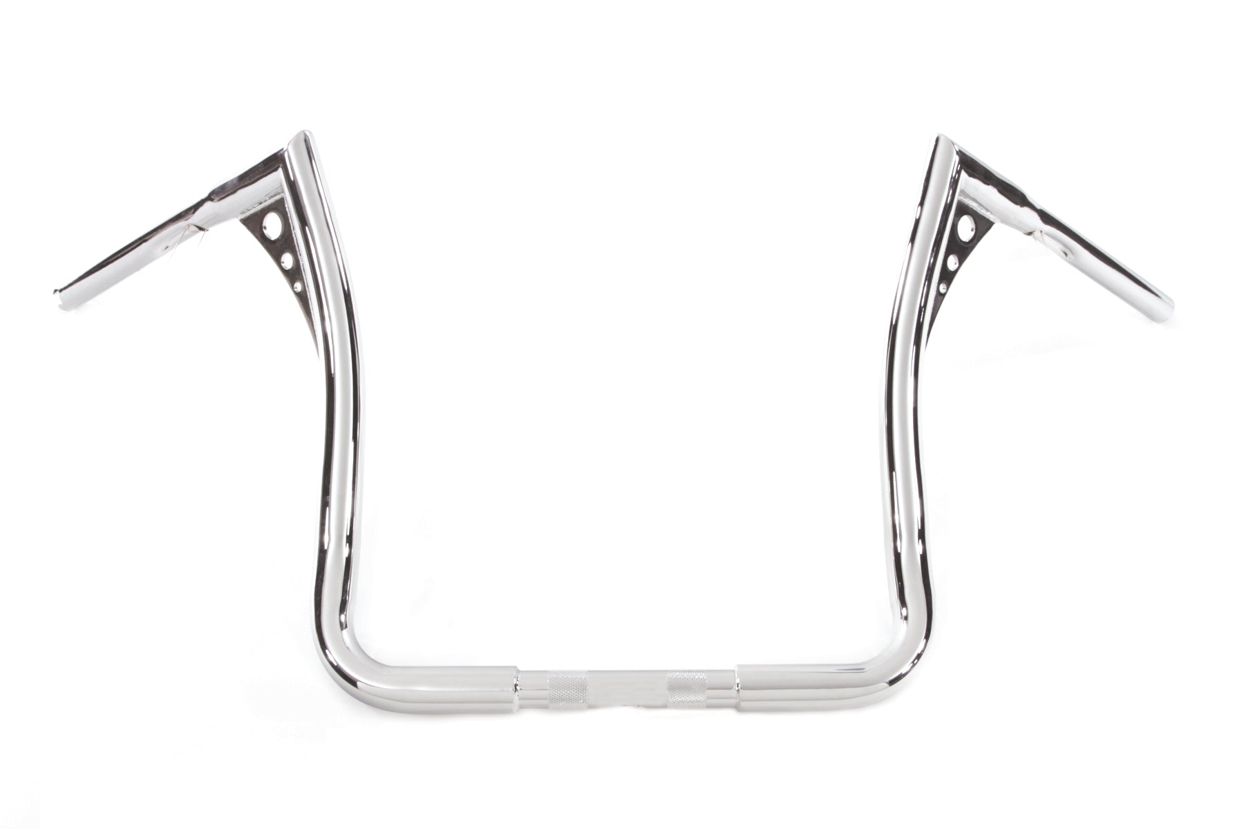 MCM 15 Inch Z-Bar Handlebar Chrome for Harley Davidson FLT and FLHT