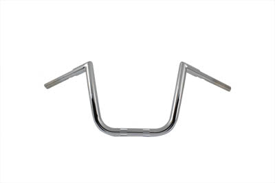 MCM 20131 8-Inch Ape Hanger Z Handlebar, Chrome for Harley-Davidson