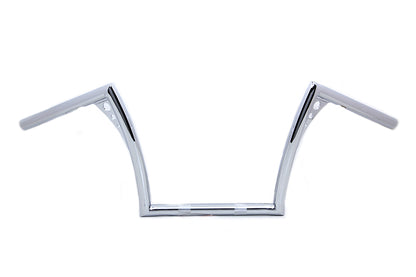 MCM 12 Inch Z-Bar Handlebar with Indents for Harley Davidson FXSTS