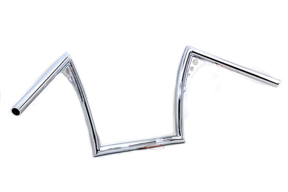 MCM 12 Inch Z-Bar Handlebar with Indents for Harley Davidson FXSTS