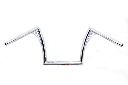 MCM 12 Inch Z-Bar Handlebar with Indents for Harley Davidson FXSTS