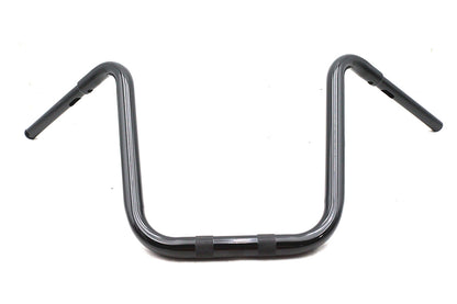 V-Twin 20324B 16-Inch Fat Ape Handlebar with Indents, Black