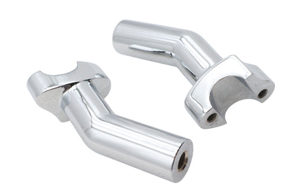 Ultima 34-168 Chrome Forged Aluminum Riser Set - 4-1/2 inch Height