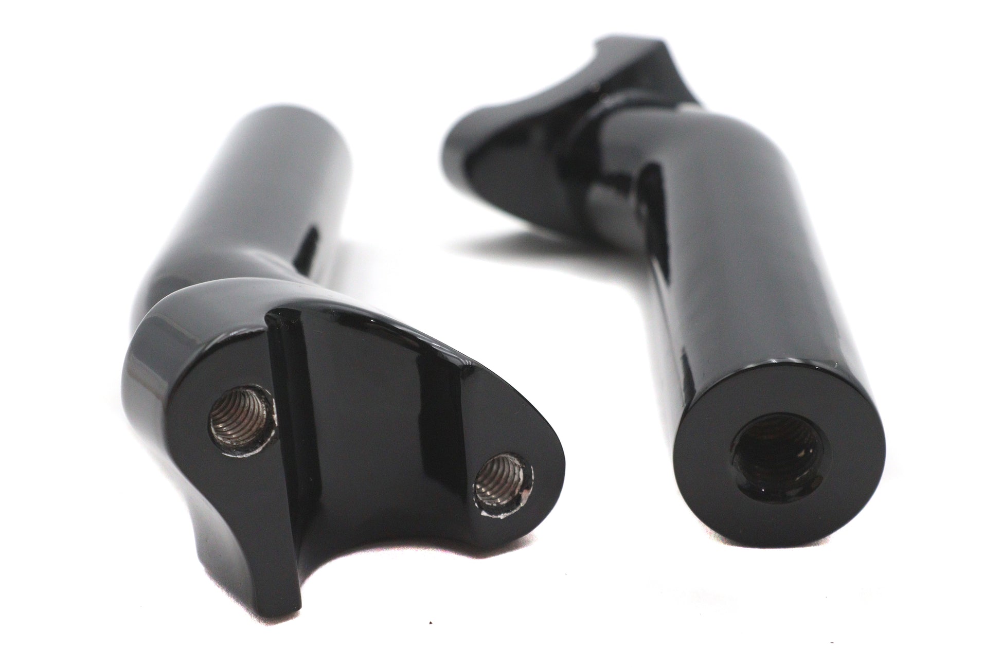 Ultima 34-174 Black Forged Aluminum 5-1/2 Inch Pullback Riser Set