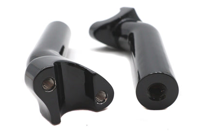 Ultima 34-174 Black Forged Aluminum 5-1/2 Inch Pullback Riser Set