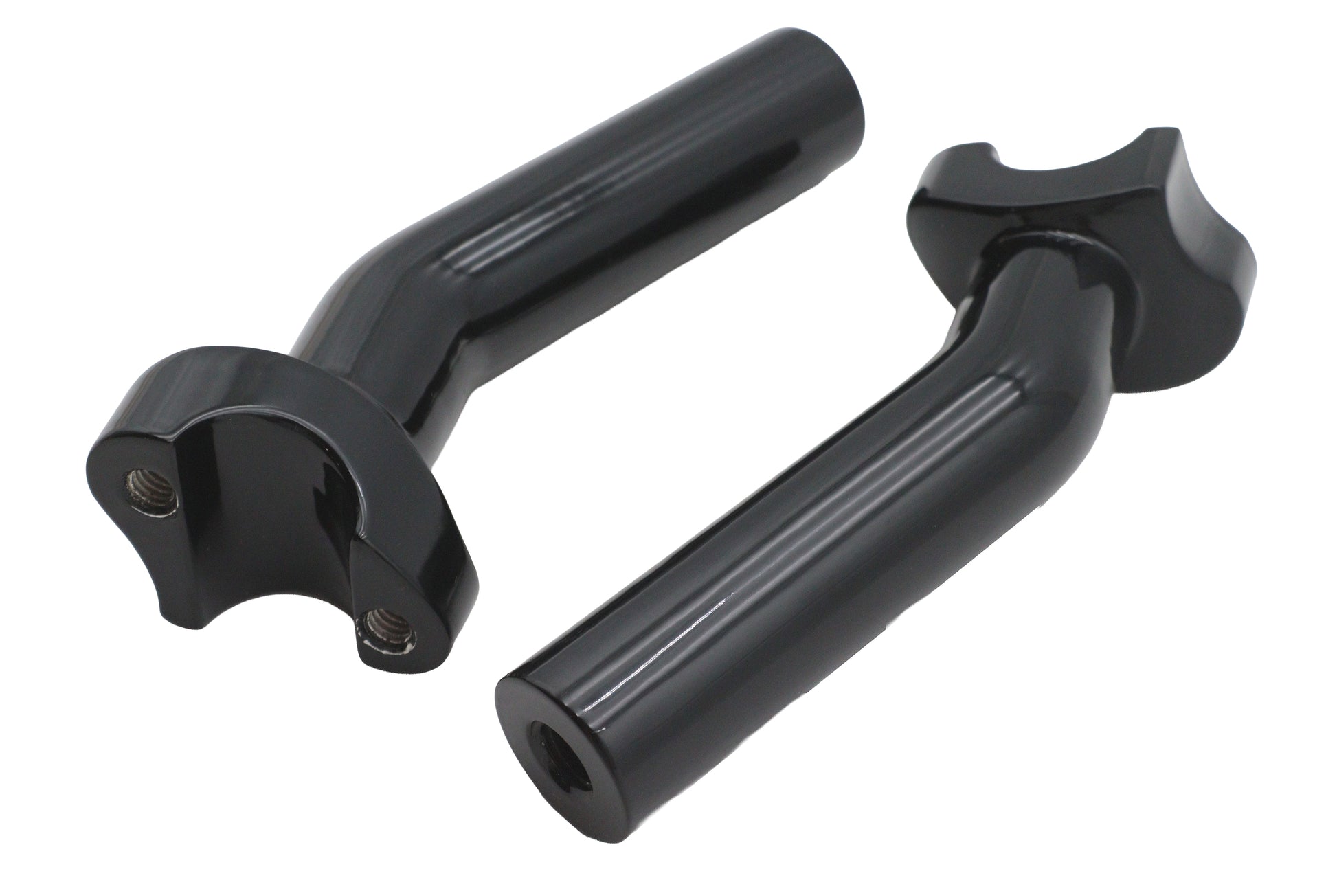 Ultima 34-174 Black Forged Aluminum 5-1/2 Inch Pullback Riser Set