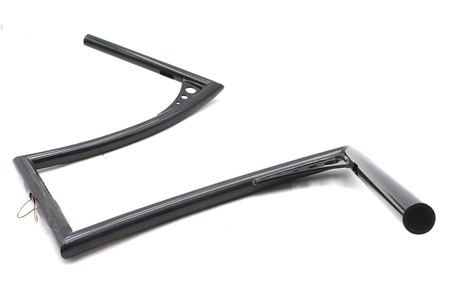 V-Twin Factory Sample 15 Inch Pirate Z-Bar Handlebar for Harley Davidson