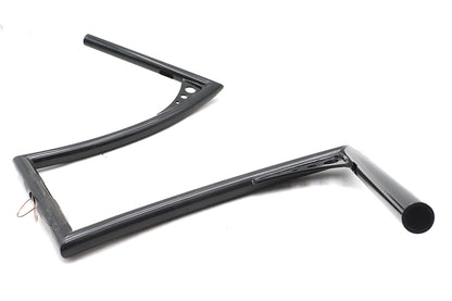 V-Twin Factory Sample 15 Inch Pirate Z-Bar Handlebar for Harley Davidson