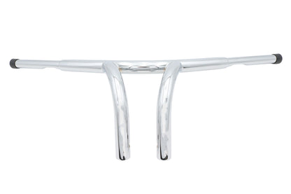 V-Twin 25-4214 Factory Sample 8-1/2-Inch Curved Riser Bar Handlebar