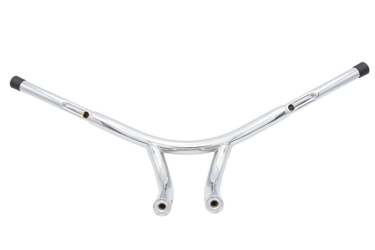 V-Twin 25-4214 Factory Sample 8-1/2-Inch Curved Riser Bar Handlebar