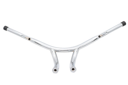 V-Twin 25-4214 Factory Sample 8-1/2-Inch Curved Riser Bar Handlebar
