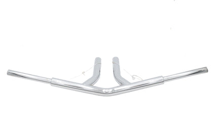 Ultima 10 Inch Y-Bar Drag Handlebar Chrome (Part #50-56)
