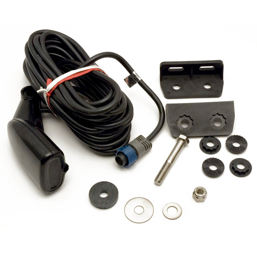 Lowrance HST-DFSBL Dual-Frequency Transom-Mount Skimmer Transducer, Part Number 106-77