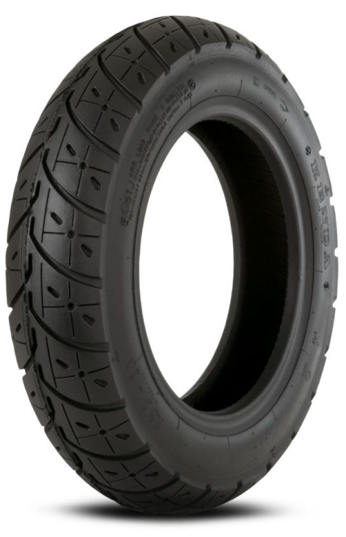 Kenda K329 Scooter Tire 120/90-10 TL 4PR 57J, Part Number 043291012B1