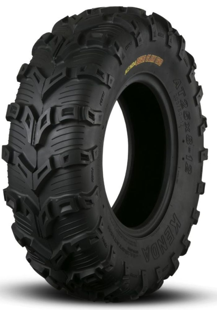 KENDA K592 Bearclaw EVO 25x8-12 Off-Road Tire for Utility Vehicles and ATVs