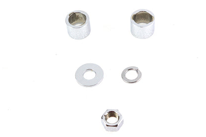 Colony Front Axle Spacer Kit Smooth Style for Harley Davidson FLHR (2008-2017)