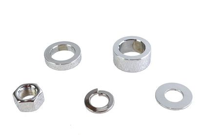 Colony Chrome Front Axle Spacer Kit for Harley Davidson XL (2008-2017)