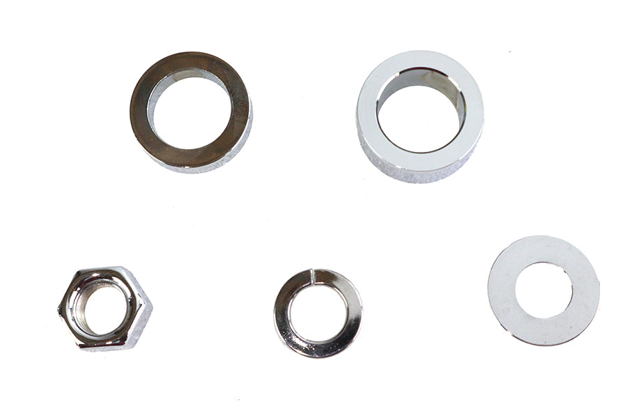 Colony Chrome Front Axle Spacer Kit for Harley Davidson XL (2008-2017)