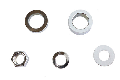 Colony Chrome Front Axle Spacer Kit for Harley Davidson XL (2008-2017)