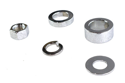 Colony Chrome Front Axle Spacer Kit for Harley Davidson XL (2008-2017)