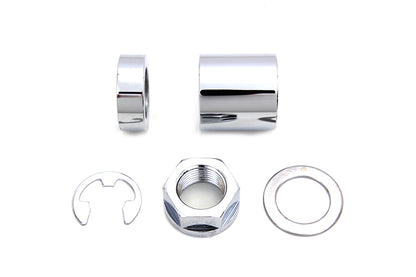 Colony Rear Axle Spacer Kit Smooth Style for Harley Davidson XL Models