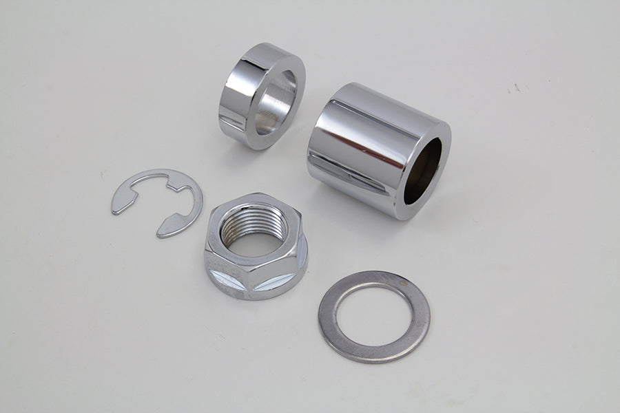 Colony Rear Axle Spacer Kit Smooth Style for Harley Davidson XL Models
