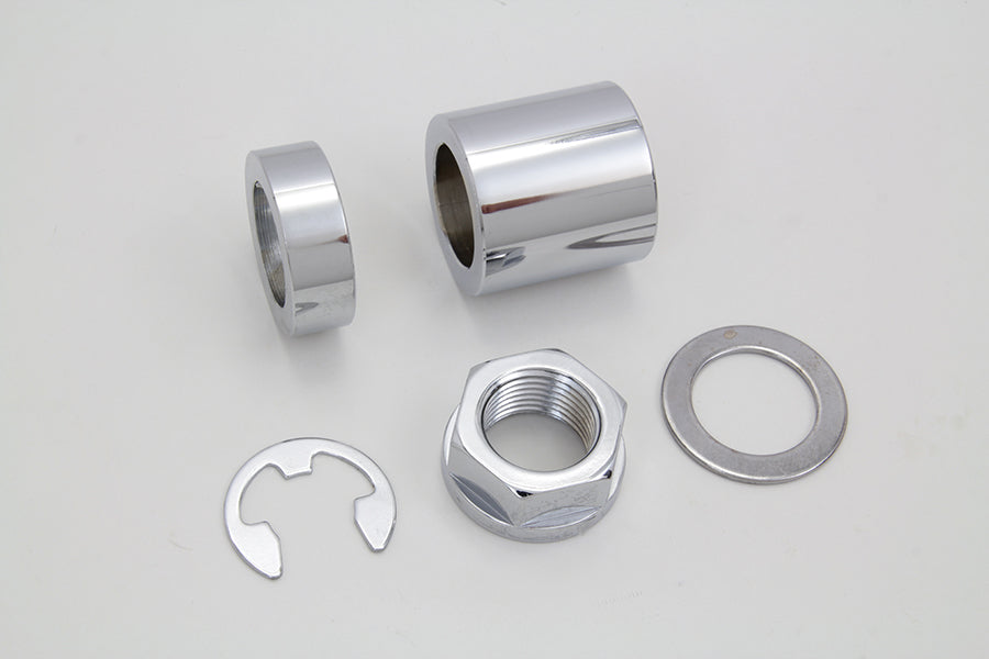 Colony Rear Axle Spacer Kit Smooth Style for Harley Davidson XL Models