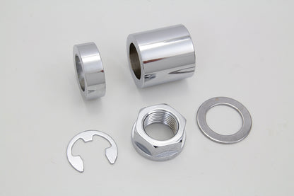 Colony Rear Axle Spacer Kit Smooth Style for Harley Davidson XL Models