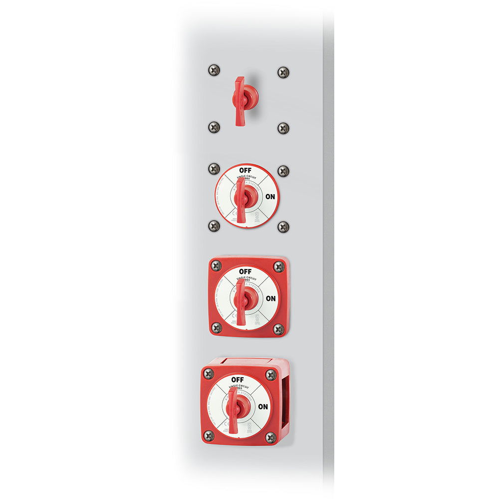 Blue Sea Systems 6005 m-Series Mini Battery Switch - Single Circuit ON/OFF for Marine and RV Applications