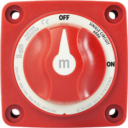 Blue Sea Systems 6006 m-Series Mini Battery Switch with Single Circuit ON/OFF Control