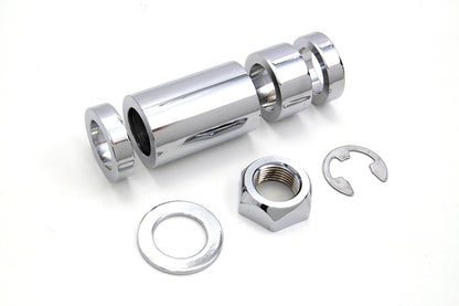 Colony Chrome Rear Axle Spacer Kit for Harley Davidson FXST (2008-2017)
