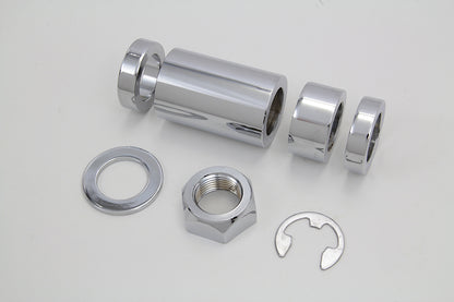 Colony Chrome Rear Axle Spacer Kit for Harley Davidson FXST (2008-2017)