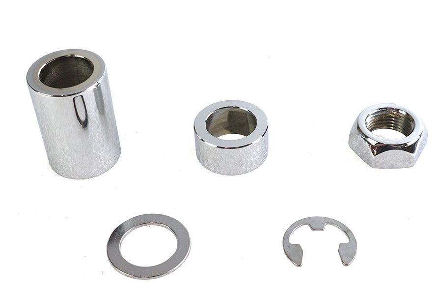 Colony Rear Axle Spacer Kit Smooth Style for Harley Davidson FXD (2008-2017)