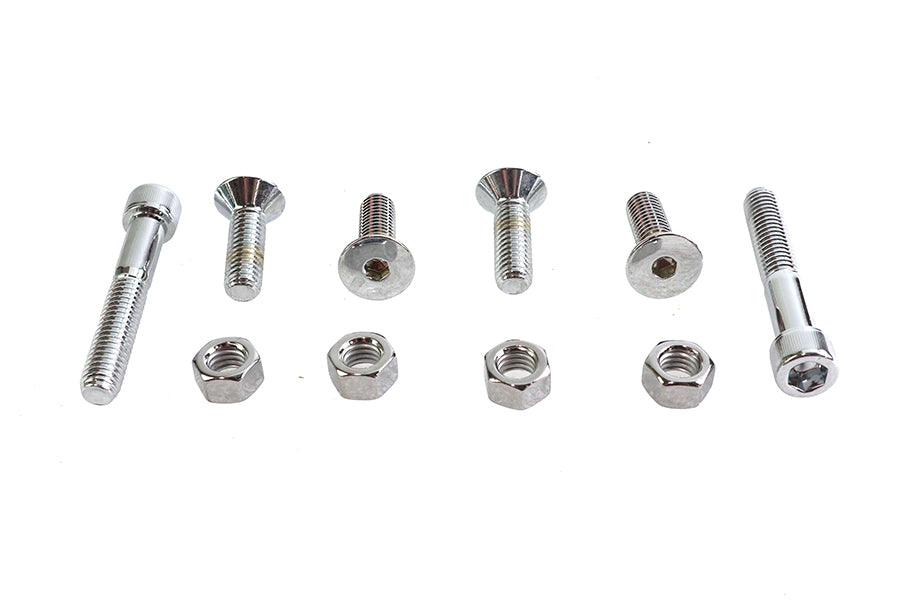 Colony Rear Fender Trim Rail Mount Kit for Harley Davidson FX (1973-1982)