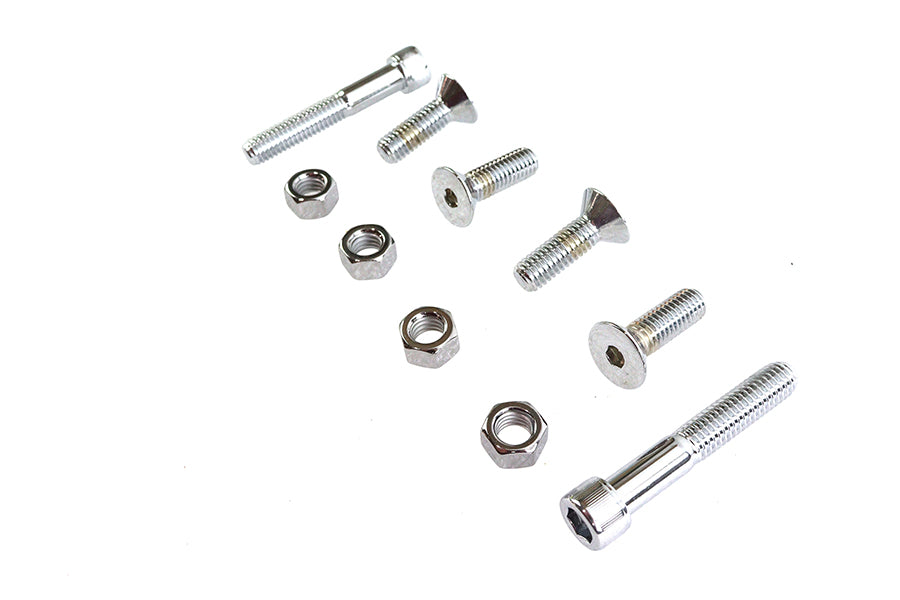 Colony Rear Fender Trim Rail Mount Kit for Harley Davidson FX (1973-1982)