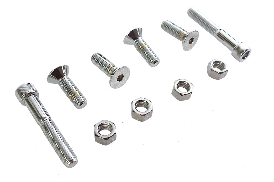 Colony Rear Fender Trim Rail Mount Kit for Harley Davidson FX (1973-1982)