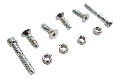 Colony Rear Fender Trim Rail Mount Kit for Harley Davidson FX (1973-1982)