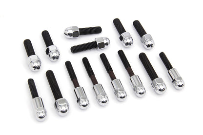 Colony Chrome Transmission Side Cover Mount Kit for Harley Davidson FLT (2007-2016)