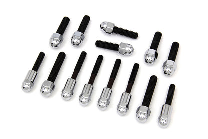 Colony Chrome Transmission Side Cover Mount Kit for Harley Davidson FLT (2007-2016)