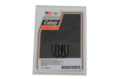Colony Rear Brake Rod Clevis Pin Set for Harley Davidson EL and FL Models