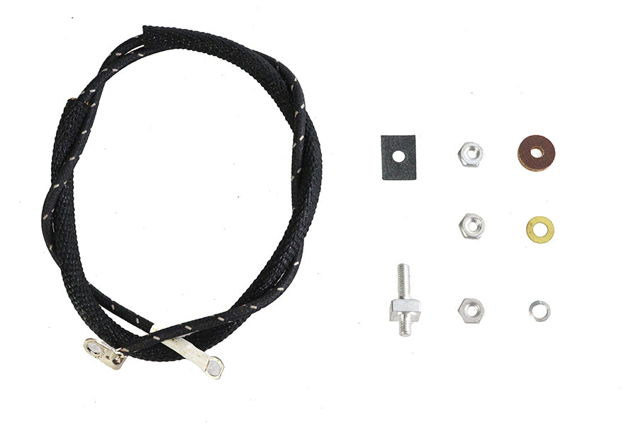 Colony Circuit Breaker to Coil Wire Assembly Kit for Harley Davidson U Models