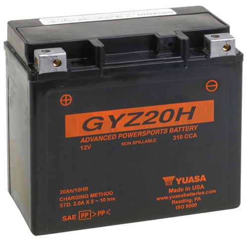 YUASA GYZ20H Factory Activated Maintenance-Free Marine Battery