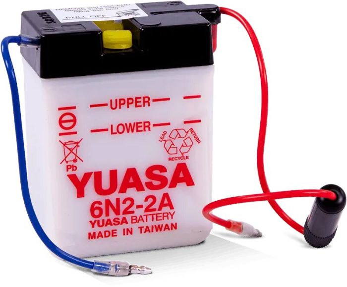 Yuasa YUAM2620A 6V Conventional Battery for Reliable Power Supply