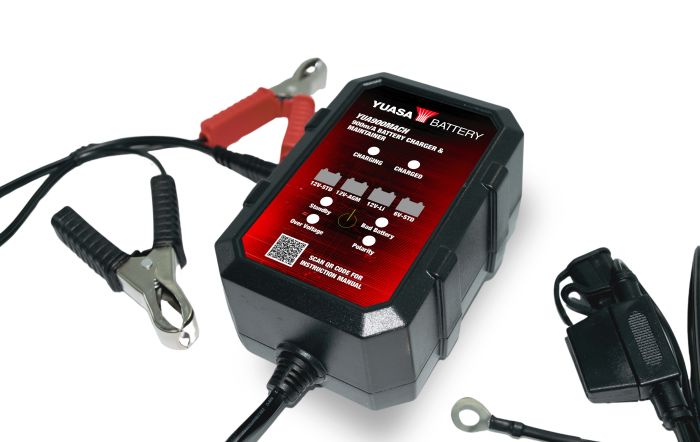 Yuasa YUA900M Mach Amp Charger & Maintainer for 6V/12V Batteries