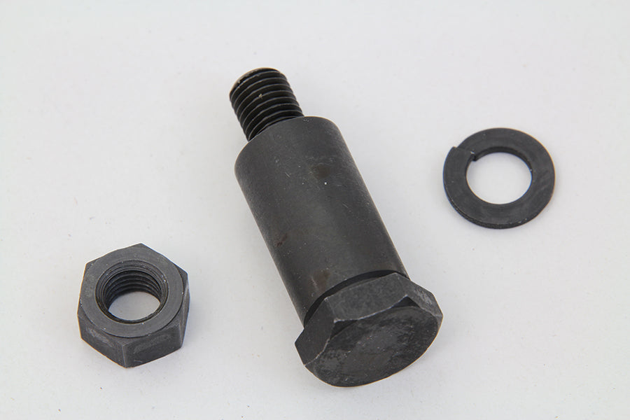 Colony Parkerized Double End Stud Nut and Washers Kit for Harley Davidson Shifter Lever